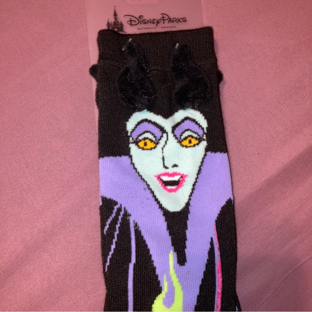 Maleficent Disney Socks - Picture 4 of 4